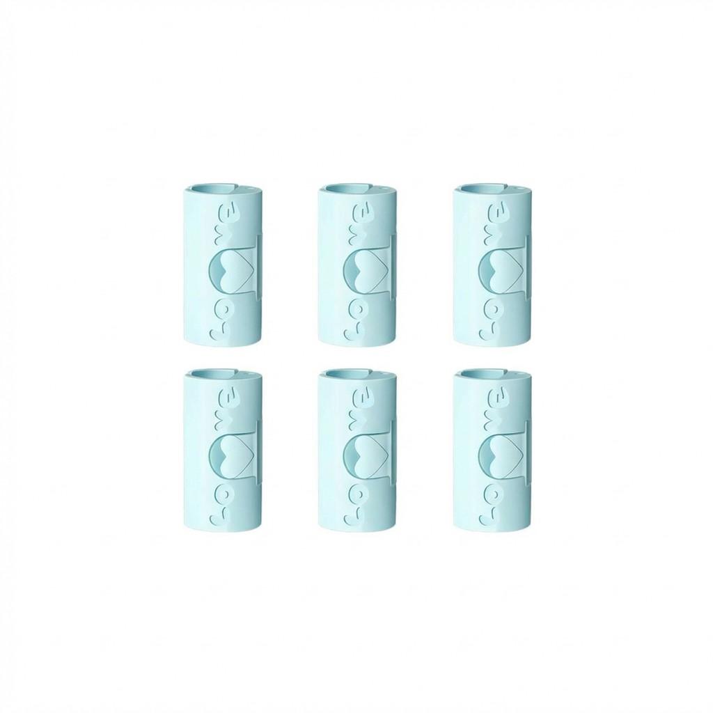 Bed Sheet Grippers Set, 6 Pcs Non-Slip Bed Lock Sheet Holders, Multi-Purpose Household Clips for Packaging, Paper, Clothing, Cable Organization