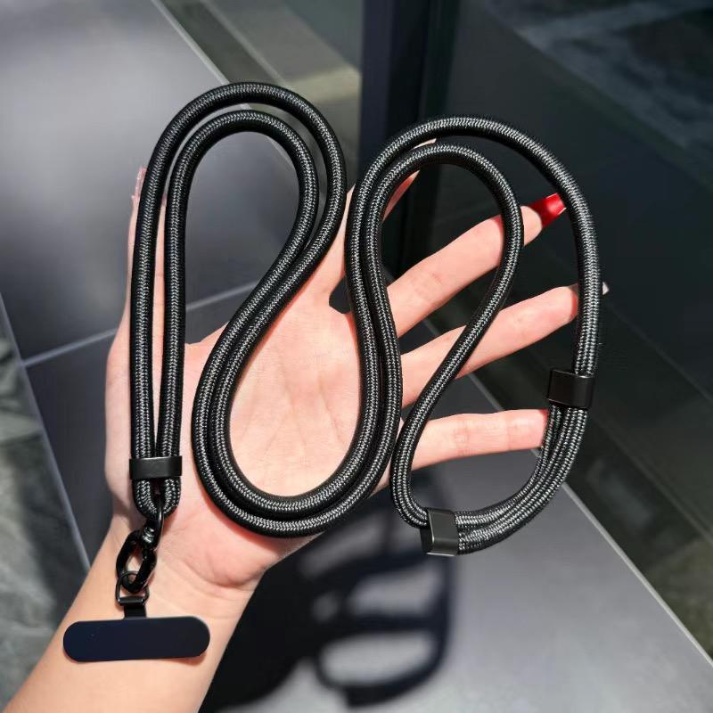 Adjustable Mobile Phone Strap Lanyard Crossbody Phone Lanyards Neck Rope with Patch for iPhone Cell Phone Hanging Cord Strap
