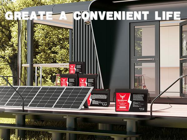 12V 300Ah Small-Volume LiFePO4 Lithium Battery, 200A BMS, 10000+ Deep Cycle Lithium Iron Phosphate Battery Great for Winter Power Shortage, RV, Marine and Off Grid Applications