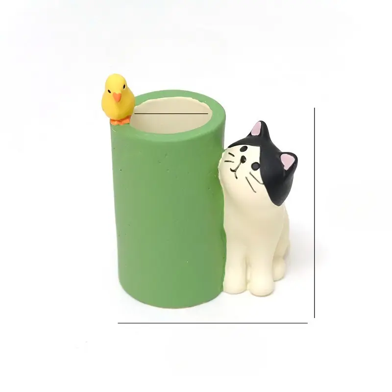 Cat watching birds