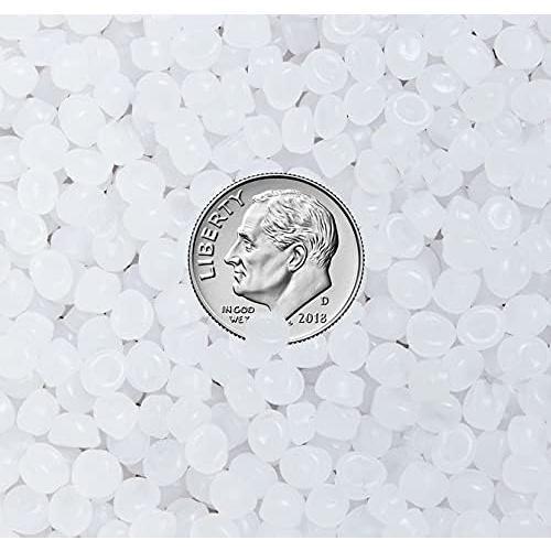 Plastic Pellets (1 LB) Weight for Crafts, Plush, Dolls, Toys, Weighted Blankets, Lap Pads, Beanies, Rock Tumbler, Machine Washable