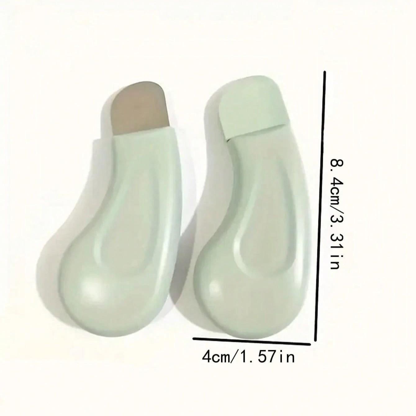 2/5pcs Facial Blackhead Remover Scraper, Gentle Pore Cleanser for Morning Evening Skincare, Makeup Prep, Home Spa, Gift Set