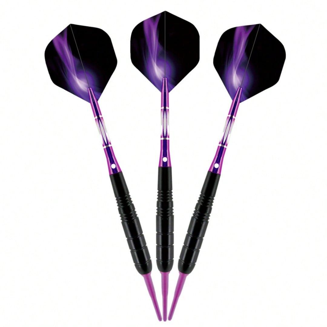 Assorted Color Combo Soft Tip Darts Set – 3 Variants (Blue-Purple, Red-Blue, Red-Green) with Full Accessories Darts Tips
