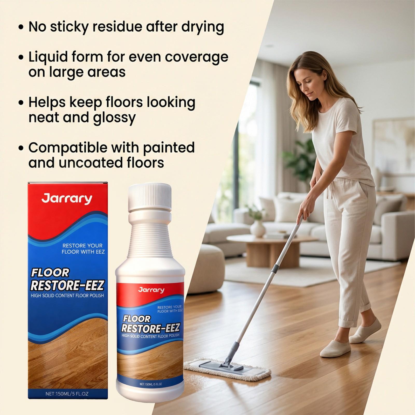 Floor Care Polisher Daily Home Use Gentle Convenient Shine Floor Scratch Repair, Effective Maintenance Solution for Hardwood Floors