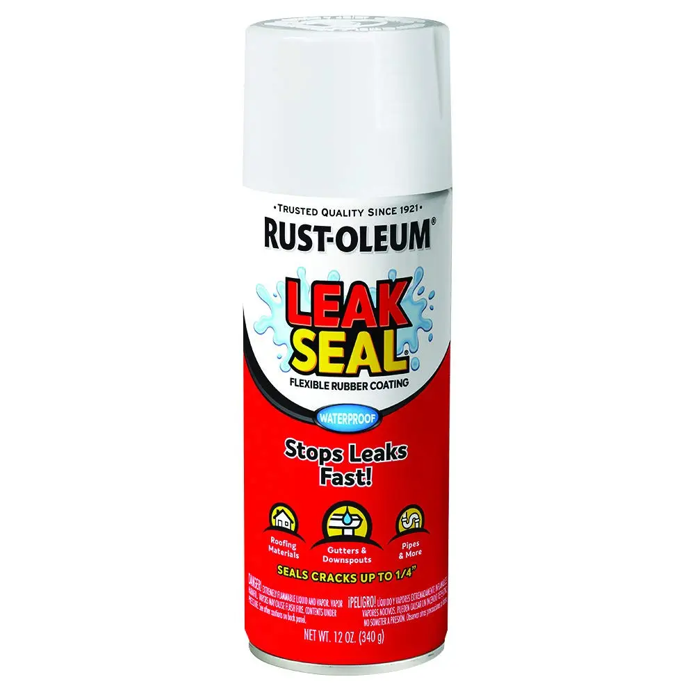 Rust-Oleum LeakSeal White Flexible Coating Spray
