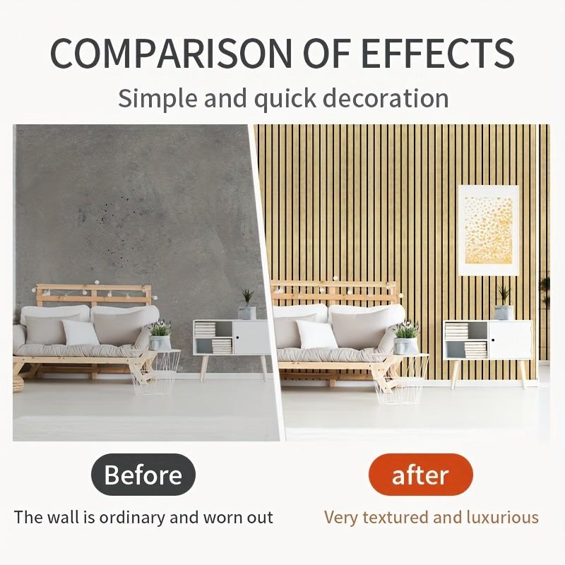 3D Wood Grain Wall Panels, Self-Adhesive Foam Thickened Wallpaper, Waterproof And, Home Decoration Wall Stickers, Peel And Stick, Easy to Clean And Cut, Suitable for Renovation of Living Rooms, Bedrooms, Restaurants, And Ceilings