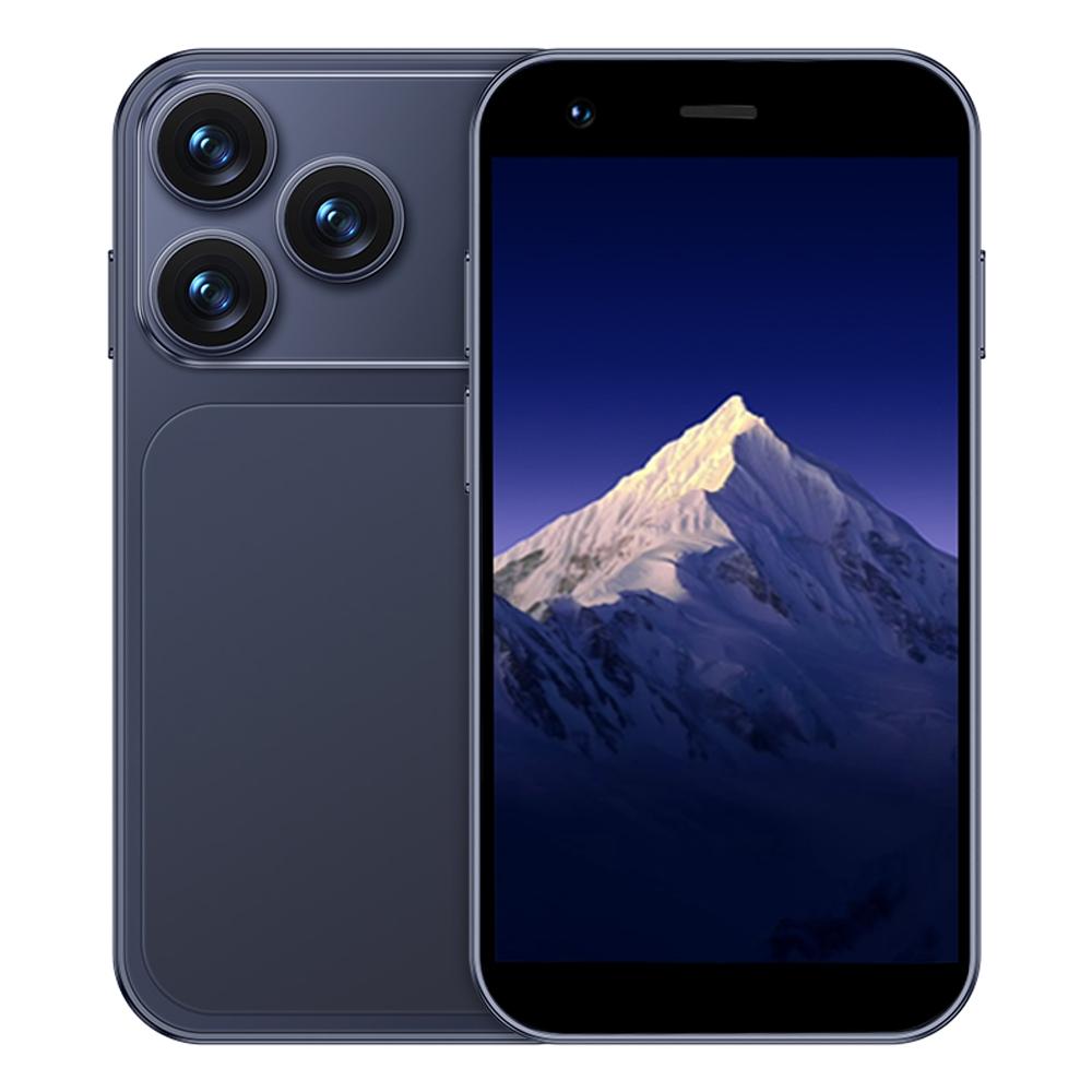 FUFFI Fashionable Mini Smartphone - 3-Inch HD Screen, 2GB RAM + 16GB Storage - Quad-Core Processor, 3G Network, Dual SIM Dual Standby - 900mAh Battery, Android Phone (Smaller Than a Card)