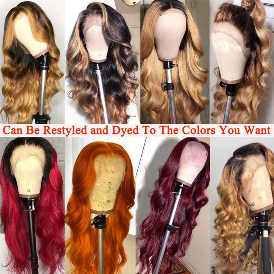 Tuneful HD Transparent 13x6 Lace Front Human Hair Wigs Raw Indian Body Wave Pre Plucked Human Hair HD Lace Frontal Wigs