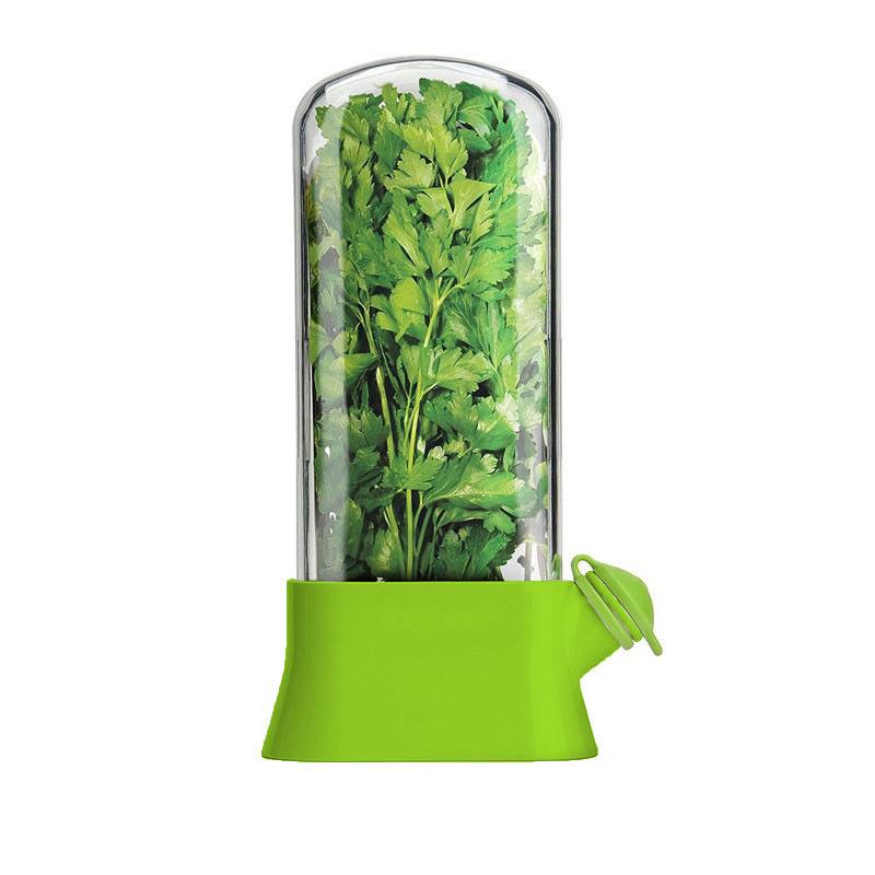 Herb Vegetable Fresh Storage Box, Anti-Pressure Eco-Friendly Preservation Container, Creative Cilantro Preserving Cup