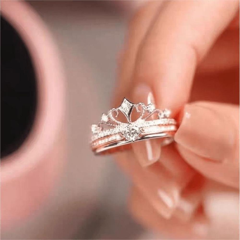 New Arrival Luxury Micro Pave Zirconia Stackable Rings Set for Women Elegant Wedding Band Trio