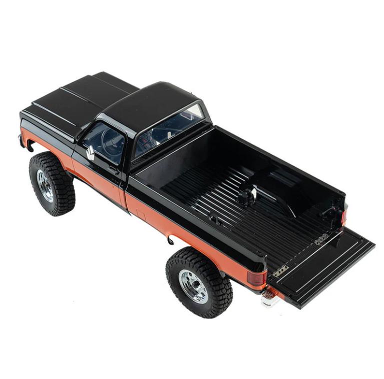 FMS 1/18 RC Crawler FCX18 Chevy K10 RC Truck RTR RC Car Model Car 8km/h 4WD 900mAh Hobby RC Cars Remote Control Car with LED Lights Vehicle 4-Ch 2.4GHz Transmitter