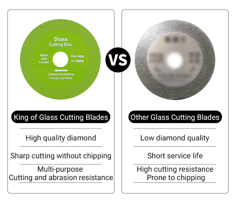 LOZLIN 3PCS/6PCS 4.5" Carbide Diamond Cutting Wheel - Ultra-Thin Angle Grinder Saw Blades for Glass, Tile, Marble, Ceramics, Dry Multi-Purpose Grinding Disc, Carbide Diamond Blades LOZLIN 3PCS/6PCS 4.5" Carbide Diamond Cutting Wheel - Ultra-Thin Angle Grinder Saw Blades for Glass, Tile, Marble, Ceramics, Dry Multi-Purpose Grinding Disc, Carbide Diamond Blades