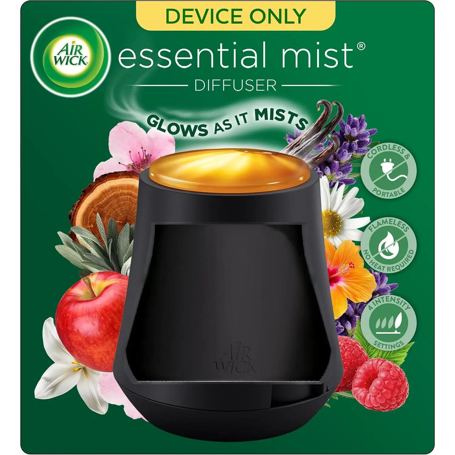 Essential Mist Diffuser Device, Essential Oils Diffuser,1 Count