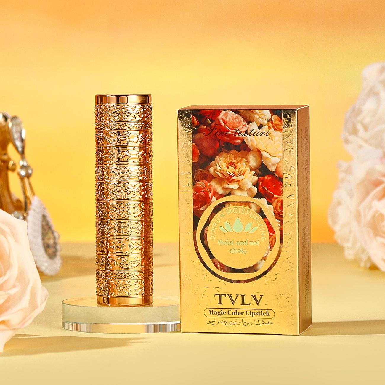 Thermochromic Lipstick Changes Color with Temperature, Glossy Moisturizing Long-Lasting Lip Balm, Perfect Valentine's Day Gift