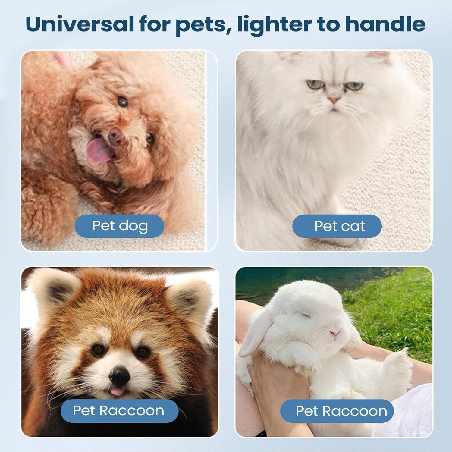 2-Pack Pet Bath Brush, Silicone Massage Comb, Soft Multi-Function Head Brush, Cat Cleaning Brush, Dog and Cat Grooming Tools