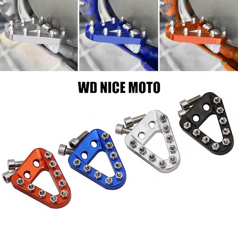 WD NICE MOTO Rear Brake Pedal Lever Step Plate Tip, Compatible with Ktm Sx Sxf Xc Xcf Xcw Exc Excf, Gasgas, Husqvarna Fc Tc Fe Te Fx Tx