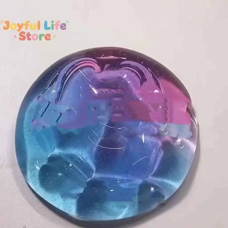 Hot Sale DIY Glitter Crystal Soil Putty Squeeze Toy Sensory Stress Relief Decompression Toy Portable Party Favor Holiday Gifts