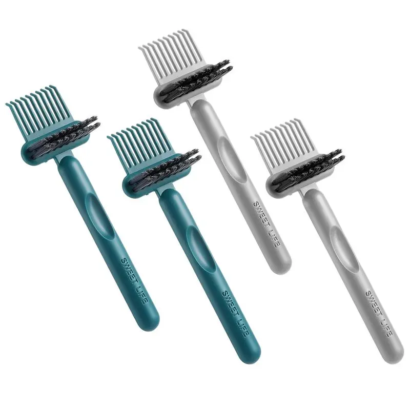 Unisex 4-Piece 2-in-1 Hair Comb Cleaner Set with Detachable Rake Tool, Detaches Hairs, Removes Dust, Suitable for Home/Salon Use | Beauty & Personal Care