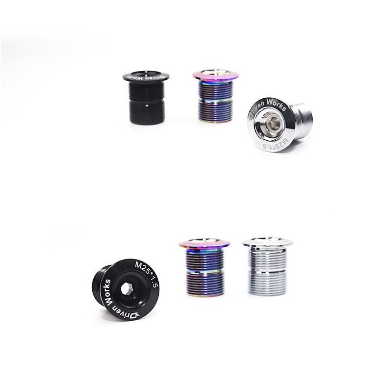 M Driven 24mm/25mm X 1.5 Bmx Front Fork Cap, Bmx Bowl Group Locking Cover, Bmx Front Fork Locking Bolt, BMX Bicycle Accessories