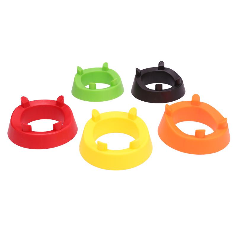 1pc Ball Stand Basketball Soccer Ball Bracket Holder Four-Corner Rack Support Base for for Volleyball Rugby Display Stand