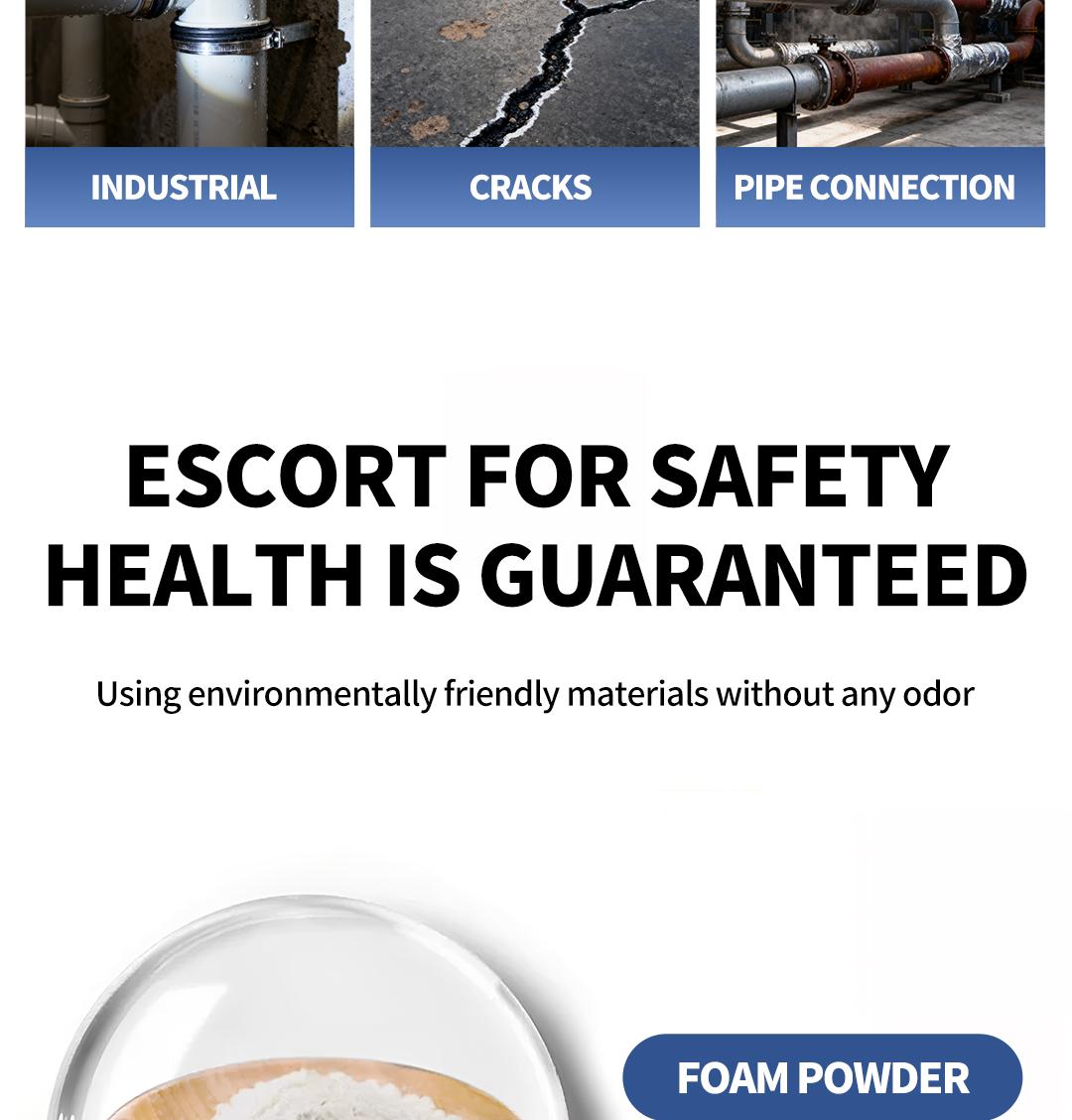 SOPAMI Sealant Clay 20pcs Patented Sticky Pipe Sealant Mud for Air Conditioning Hole Blocking Anti Insect Windproof Quick Dry Adhesive