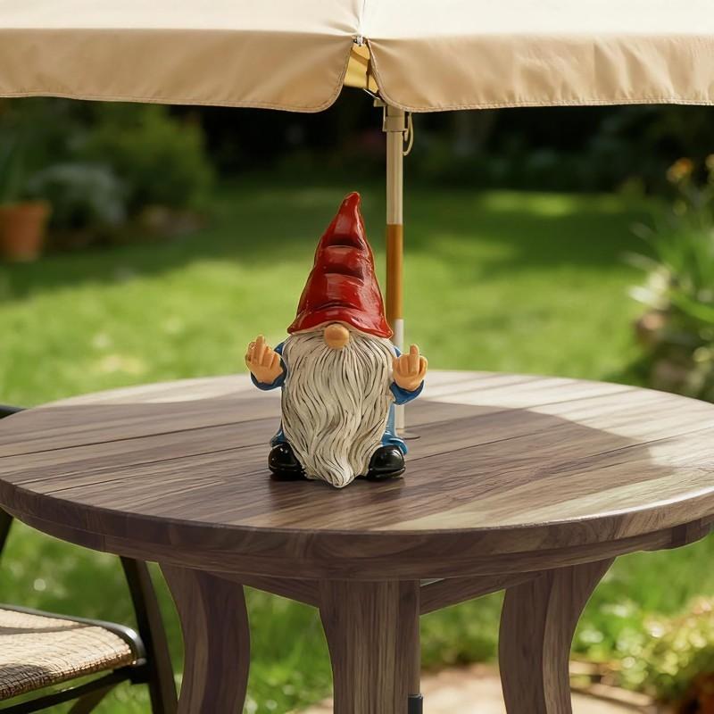 Outdoor Garden Lawn Decoration, Resin Craft Fun Ornament, Home Garden Landscape Small Figurine, Unique Yard Decor Accessory