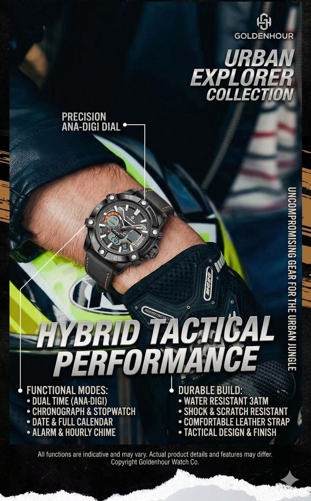 Multifunctional Digital Electronic Watch, Outdoor Waterproof Quartz Watch, Durable Design for Everyday Use, Perfect Gift Choice