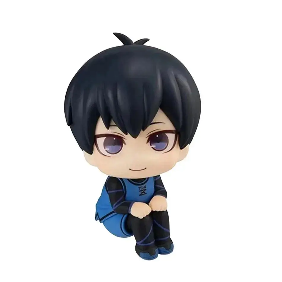 Lsagi Action Figures toy Yoichi Doll Blue Lock Q Version Chigiri Hyoma Bachira Meguru Nagi Seishiro Figure PVC Ornament Toys