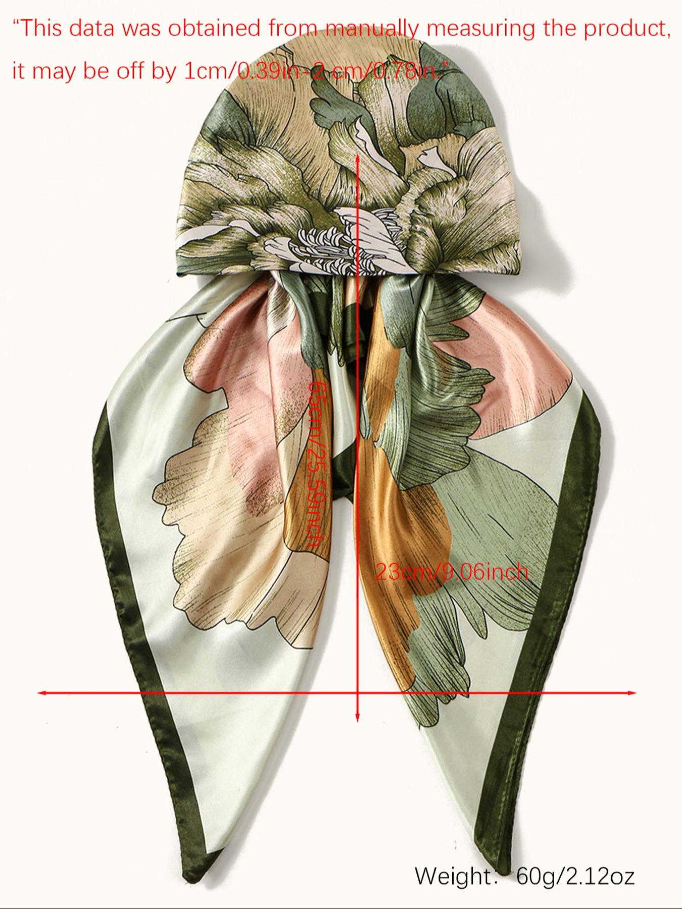 Elegant Satin Hijab Scarf, Soft Breathable Fabric, Easy Sweat Absorption, Perfect for Daily Wear, Elastic Fit Design