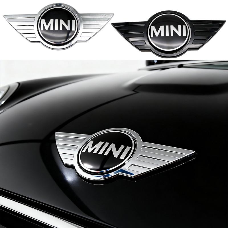 Mini Car Front & Rear Emblem, Durable Scratch-Resistant Hood Badge Replacement, Fits Mini All Models Including Cooper Countryman Clubman