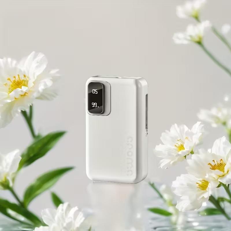 1800mah Aromatherapy Diffuser with Digital Display, USB Rechargeable Up to 20 Days, Quiet Operation for Home Decor Gifts