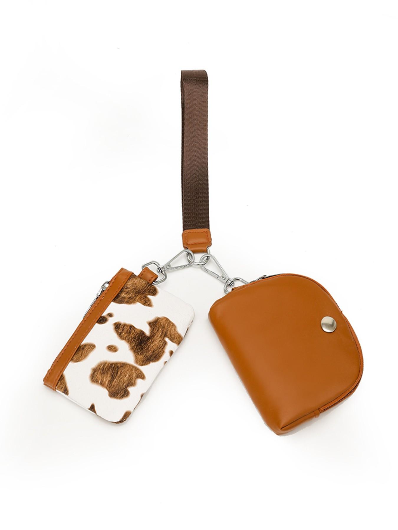 Women's Elegant Checked Pattern Zipper Short Wallet, Fashionable Colorblock Plaid Pattern Coin Purse, Casual Trendy Versatile High-quality Daily Wallet