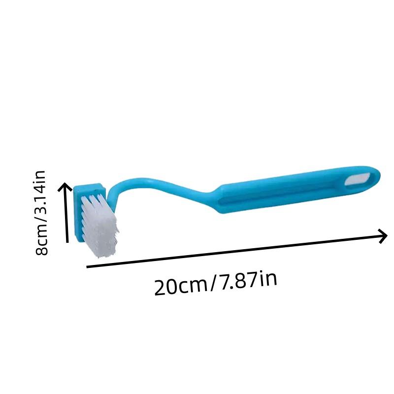 3-Piece Coffee Machine Brush Set, No Dead Corners Tea Maker Cleaner, Home Coffee Bar Tea Room S-Type Kitchen Cleaning Brushes