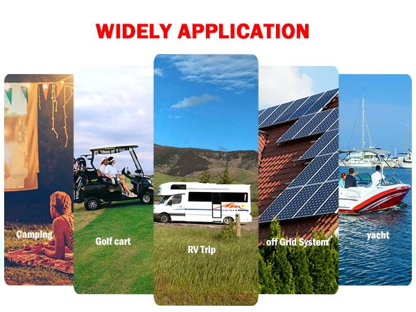 48V 100Ah LiFePO4 Lithium Battery 200A BMS,NewtiPower 10000+ Deep Cycle Lithium Iron Phosphate Battery Great For Winter Power Shortage, RV, Marine and Off Grid Applications