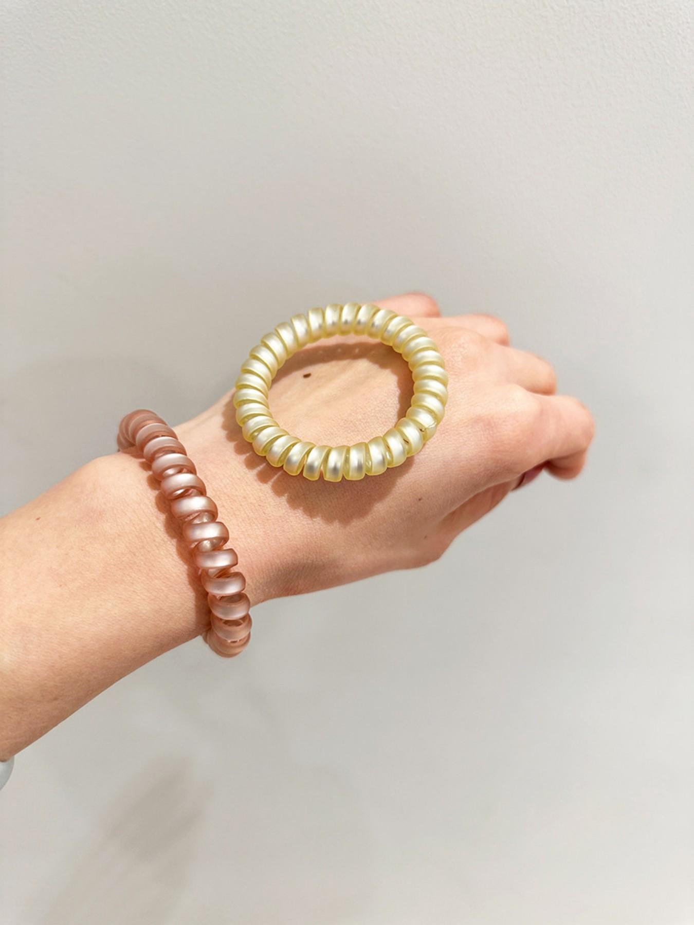 6-Pack Hair Ties for Women, High Elasticity Durable Rubber Bands, Simple New Design, Versatile Headwear Accessories, All Seasons