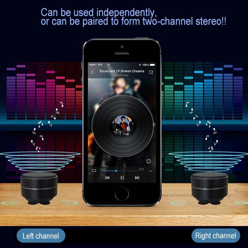 Portable Wireless Bone Conduction Speaker, High-Fidelity Sound, Magnetic Suction Cup & Lanyard, Ideal for Home & Travel