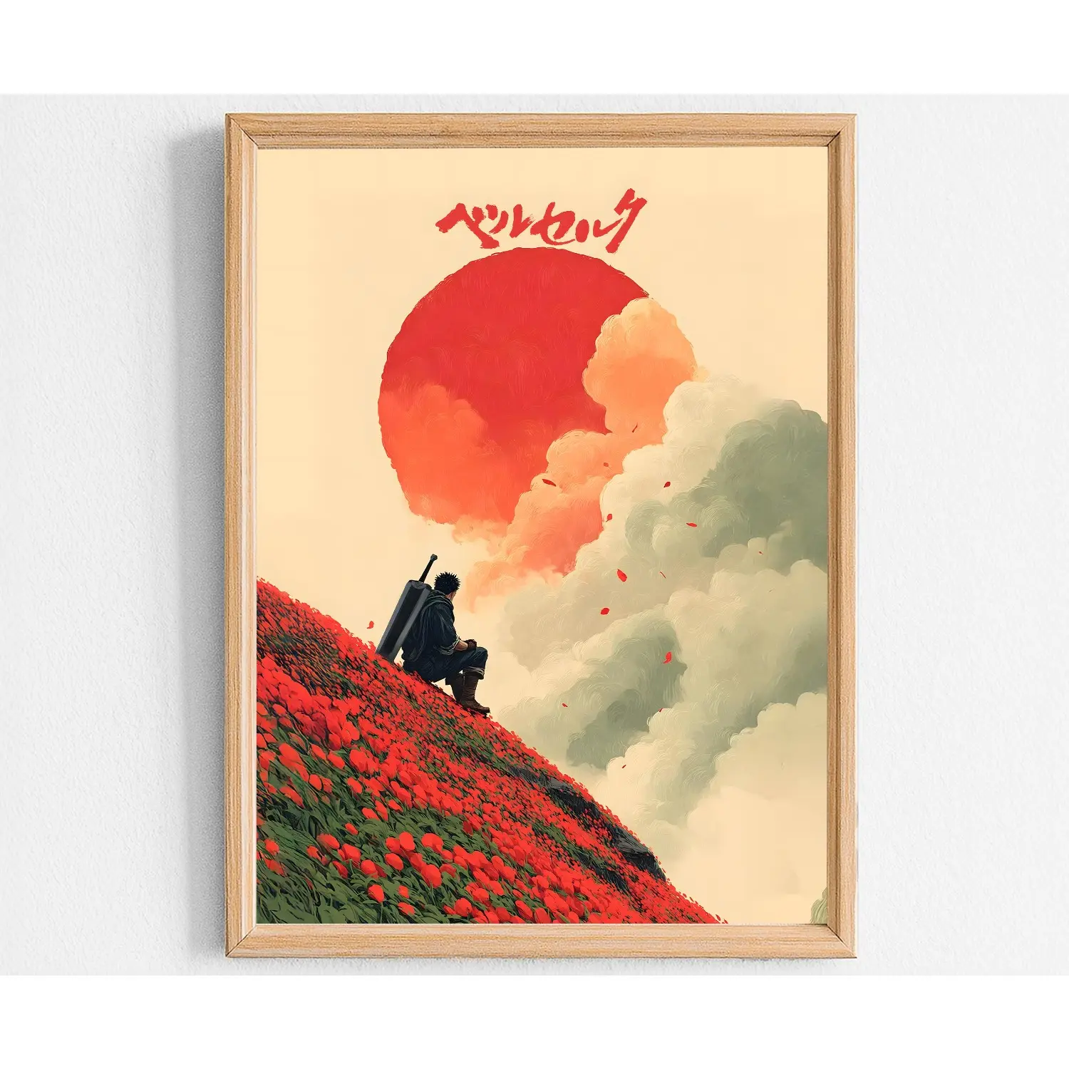 Berserk – Unframe Poster, Wall Decor, Illustration, Japanese Poster, Japanese Manga and Anime Poster, Frame Poster