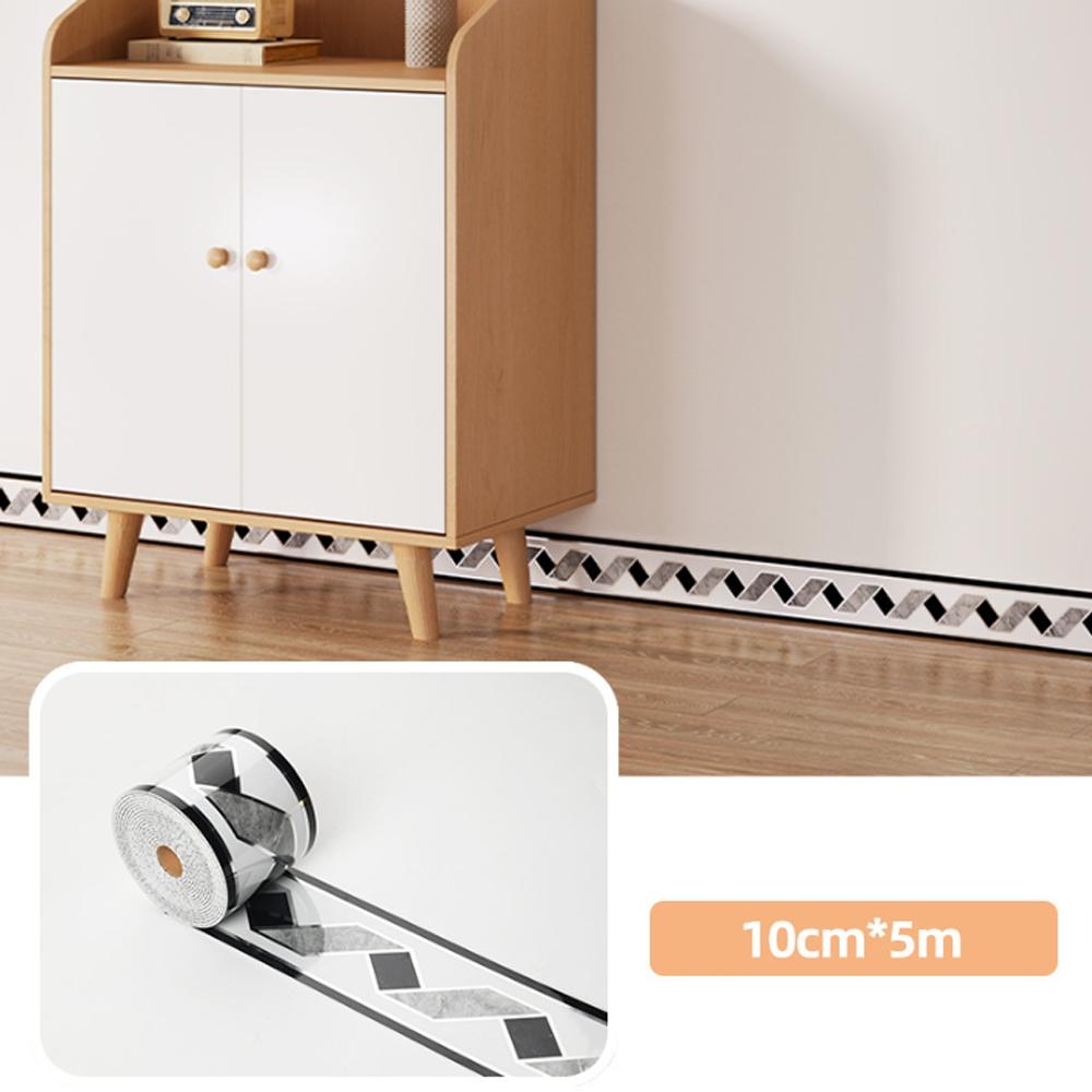 1 Roll Imitation Brick Panel Marble Backsplash Wallpaper European Marble Pattern PVC Material 197×3.94 Inches Thick Self-Adhesive Waterproof DIY Decoration for Bedroom Kitchen Bathroom