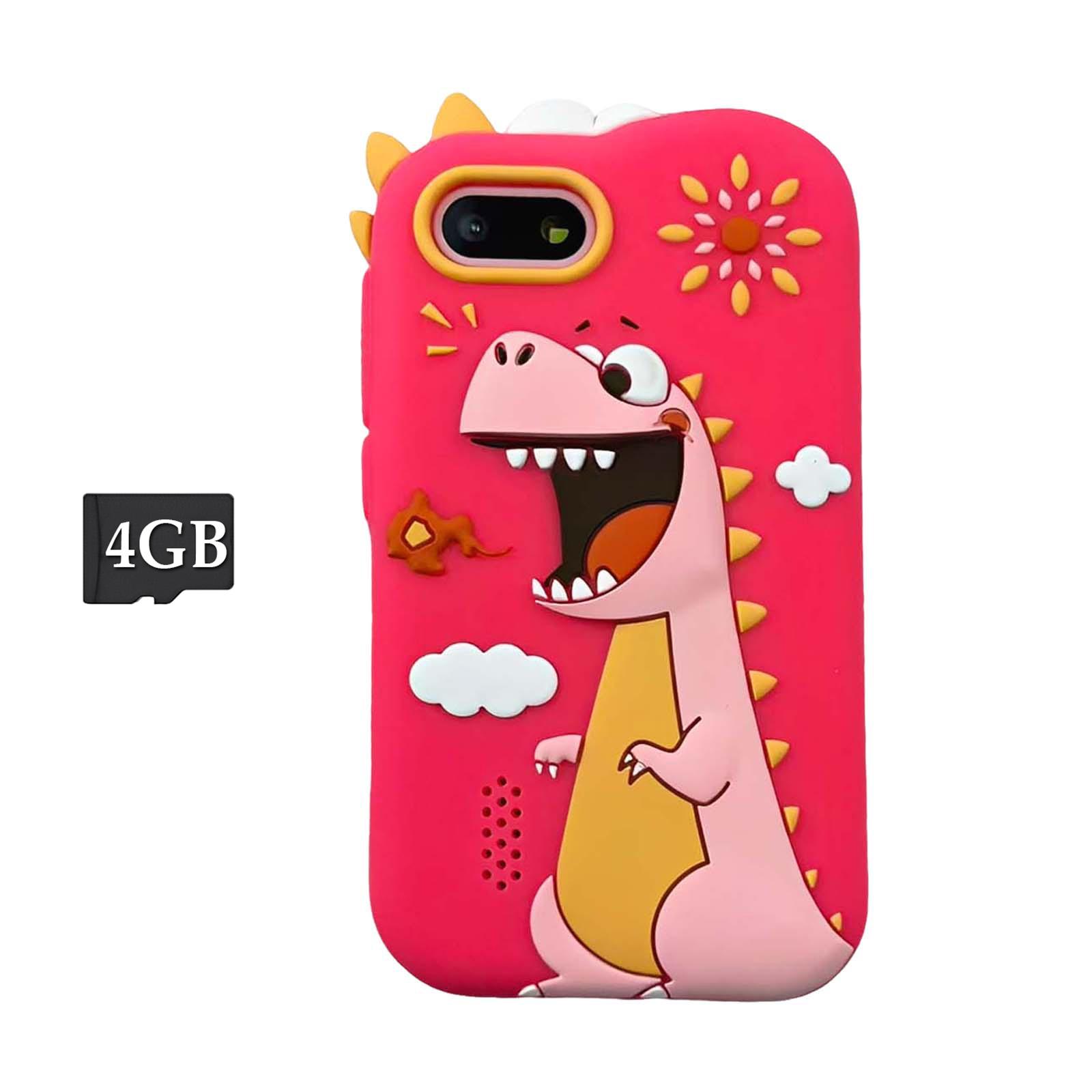 Kids Smart Phone Dual Camera Toy With 2.8 Inch HD Touch Screen Music Player And Learning Games Perfect Birthday Gift For Children