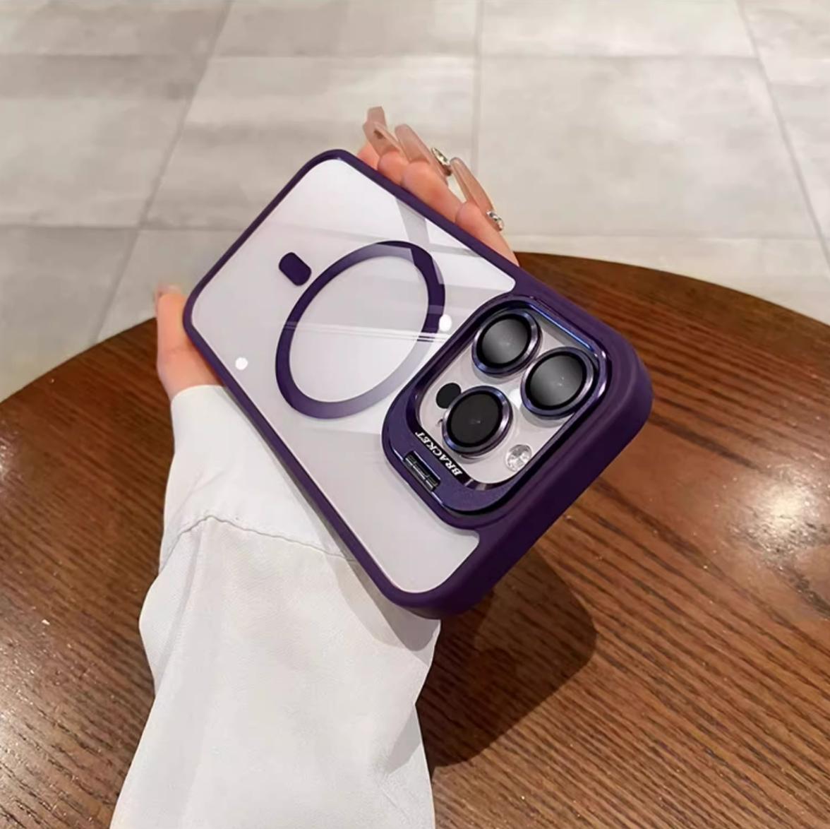 OREKROY【Freeship】Shockproof Mag Safe Case For iPhone 17 16 Pro Max 15 14 13 12 11 with Camera Lens Cover Kickstand OREKROY【Freeship】Shockproof Mag Safe Case For iPhone 17 16 Pro Max 15 14 13 12 11 with Camera Lens Cover Kickstand