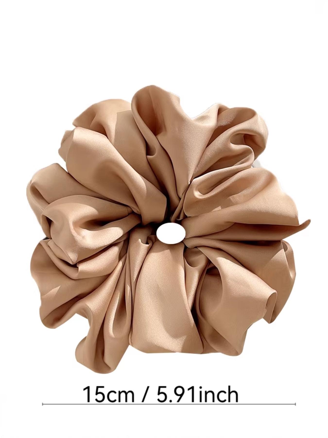 New Arrival Silk-Like Large Hair Elastic, High-End Satin Headband, Party Accessory, Gift Idea, Versatile Hair Tie, 1 Piece
