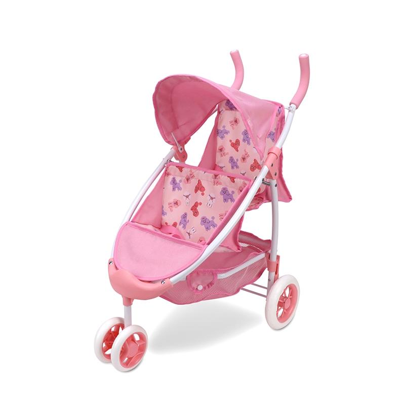 Anivia Brand Doll Stroller, Role Play Toy, Foldable Doll Stroller for Kids Aged 3+, Fits 11-18 Inch Dolls, Silent Wheels, Perfect Gift