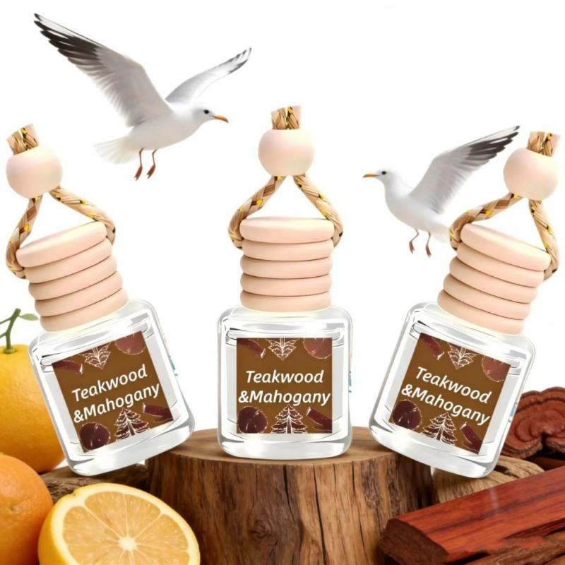 3Pack Car Air Fresheners Hanging Scent Oil Diffuser,8ML Nature Frangrance Friut Juciy Perfume Last Long Time With Three Scents For Car & Live Gifts