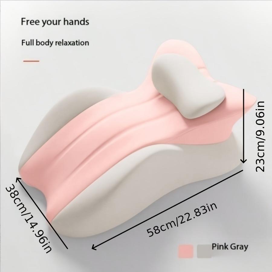 Portable Multi-Functional Comfort Pad, Couples Memory Foam Wedge Pillow, Cushion, Ergonomic Butt Support, Multiple Positions, Prone Position, Ideal for Home, Office, Yoga, Reading, Multiple Uses, Relieve
