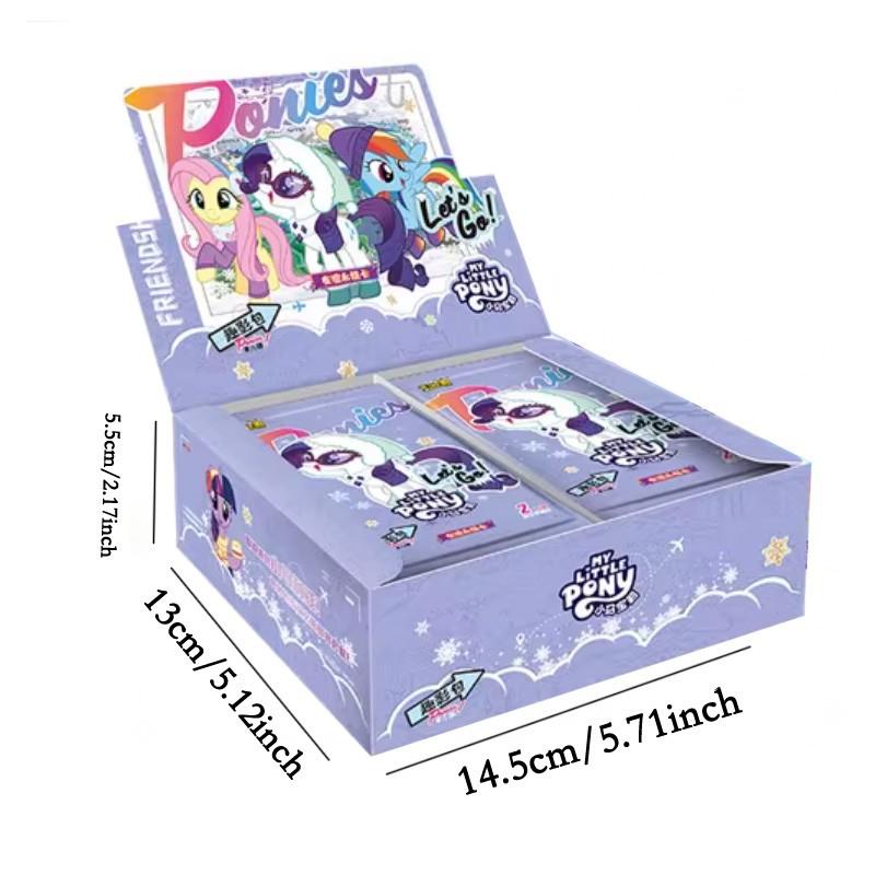 KAYOU Original Anime My Little Pony Card Friendship Eternal Card Hui Moon Bag Trading Card Pack Peripheral Game Collection Card Kids Toys Gift