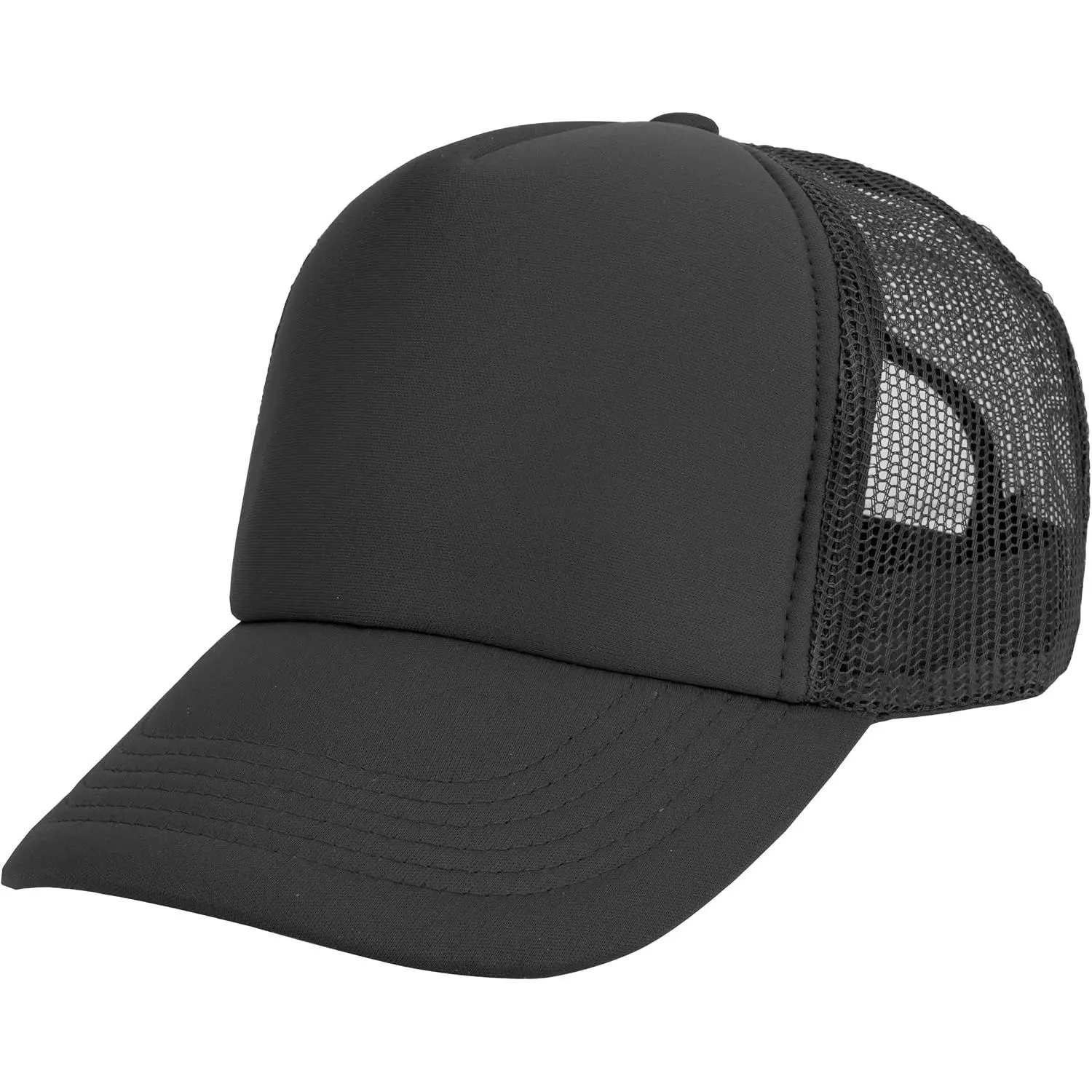 Sublimation Blank Trucker Hats - Polyester Foam Mesh Snapback Baseball CapGift