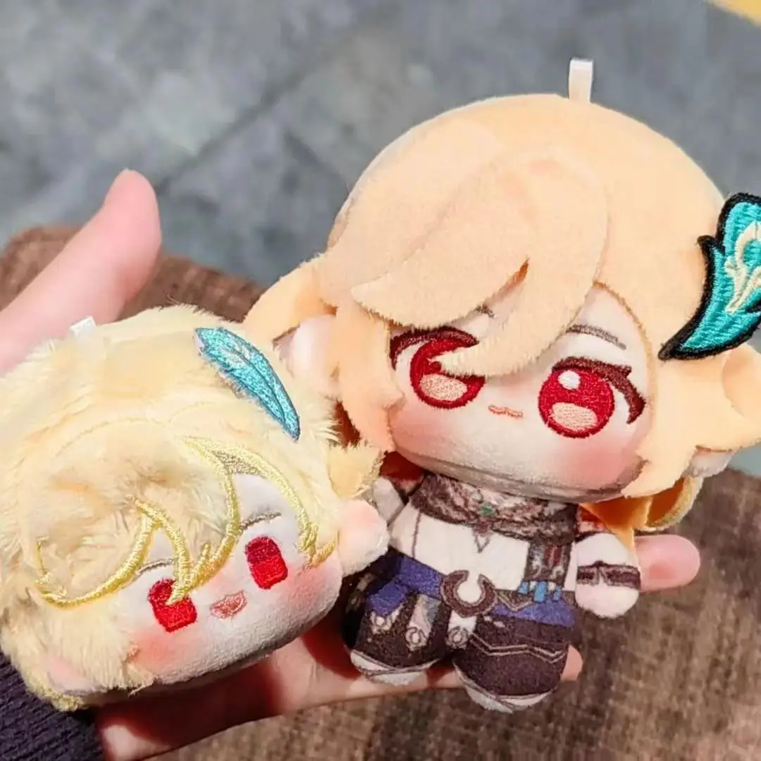 Genshin Impact Kaveh Plushie Cosplay 10CM Anime Plush Stuffed Toys Doll Backpack Ornaments Pendant Holiday Christmas Gifts
