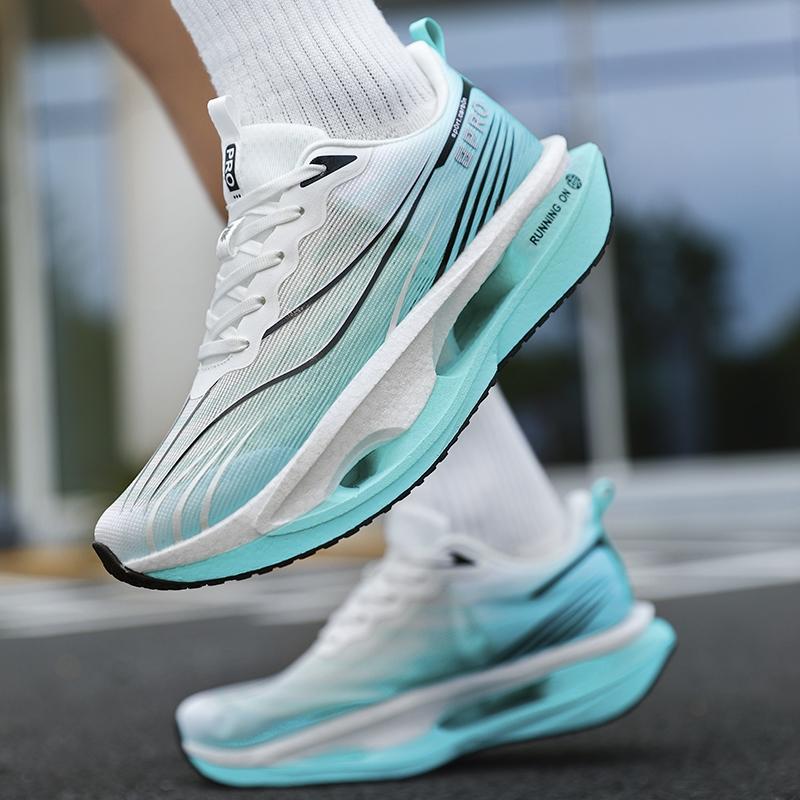 High-End Carbon Plate Cushioning Sneakers | Unisex Walking Running Sneakers Breathable Soft Anti-Slip Wear-Resistant 35-45