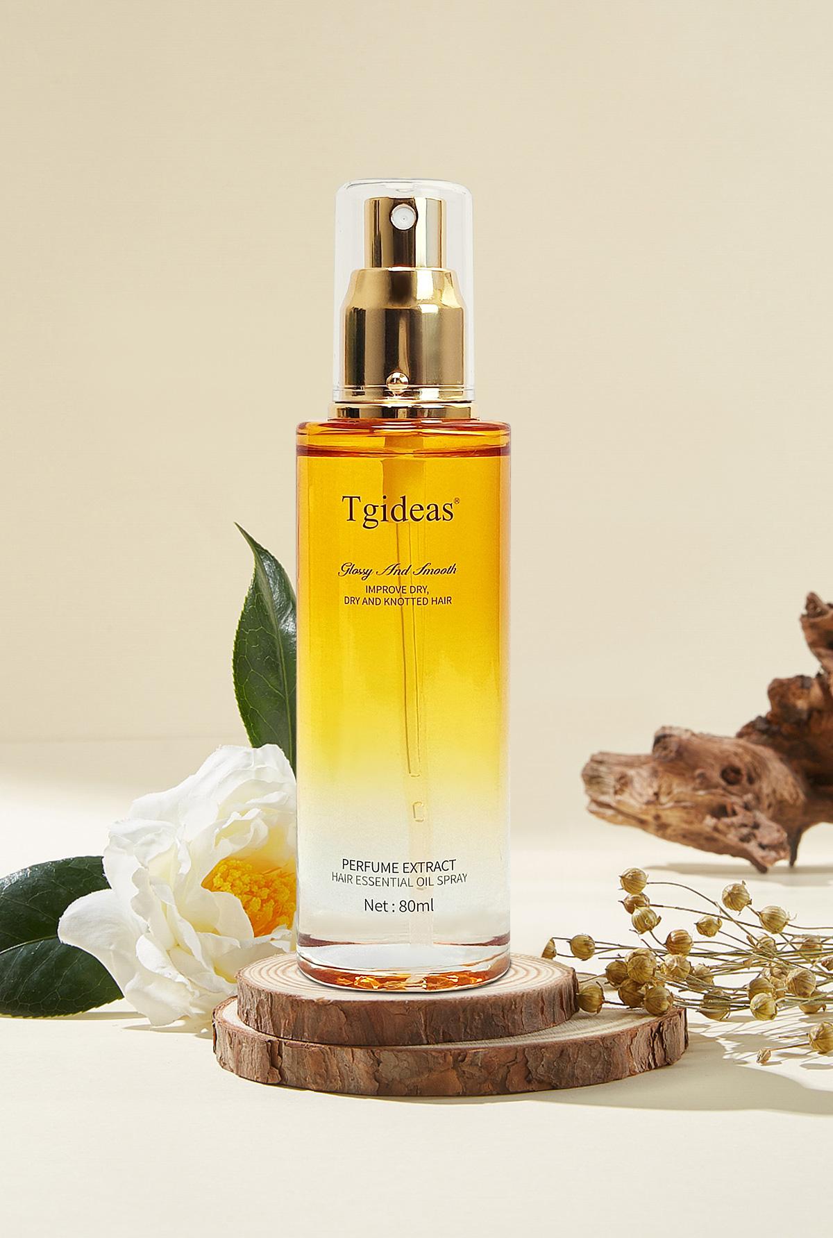 Tgideas 80ml Conditioning Oil Spray Scalp & Hair Strengthener Leave-In Conditioner Comforting