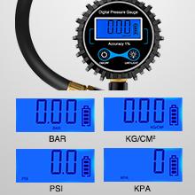 Nilight 50026R Digital Tire Inflator Pressure Gauge,250 PSI Air Chuck and Compressor Accessories Heavy Duty with Rubber Hose and Quick Connect Coupler for 0.1 Display Resolution Nilight 50026R Digital Tire Inflator Pressure Gauge,250 PSI Air Chuck and Compressor Accessories Heavy Duty with Rubber Hose and Quick Connect Coupler for 0.1 Display Resolution